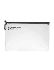 KCK PLAY CLEAR+MESH BAG A4-BLACK